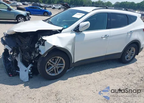 2018 Hyundai Santa Fe Sport 2.4L из США, поврежденный, VIN 5XYZUDLB7JG543874